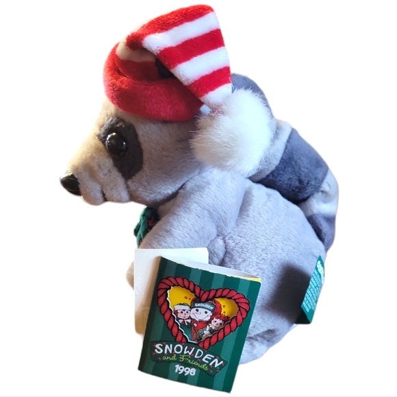 Vtg 98 Snowden Friend Raccoon Common Wealth Raggedy Ann Andy Stuffed Animal Toy - Picture 3 of 6